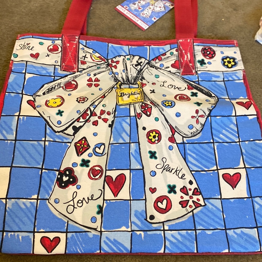 Brighton Love Sparkles  tote NWT